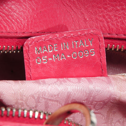 Christian Dior Calfskin Cannage Tote Hot Pink 8 of 8