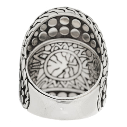 John Hardy Sterling Silver Dot Nuansa Ring 54 7 3 of 4