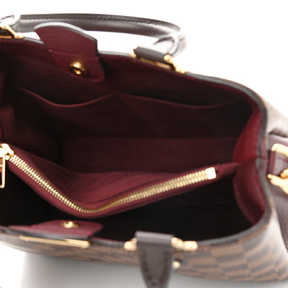 Louis Vuitton Damier Ebene Cuir Taurillon Brittany Bordeaux 5 of 8