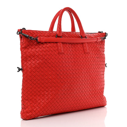 Bottega Veneta Nappa Intrecciato Medium Convertible Tote Vesuvio 5 of 12