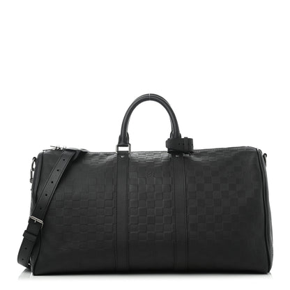Louis Vuitton Damier Infini Keepall Bandouliere 45 Onyx 1 of 11