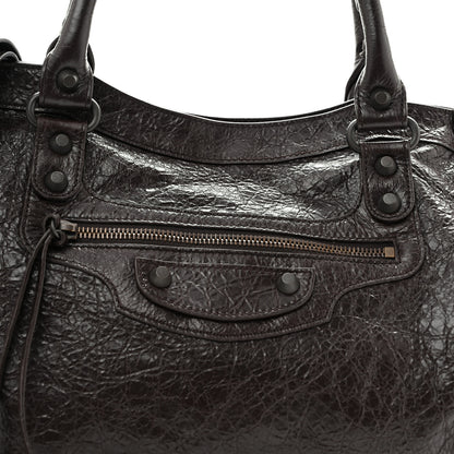 Balenciaga Agneau Arena Classic Hardware Medium Le City Espresso 8 of 14