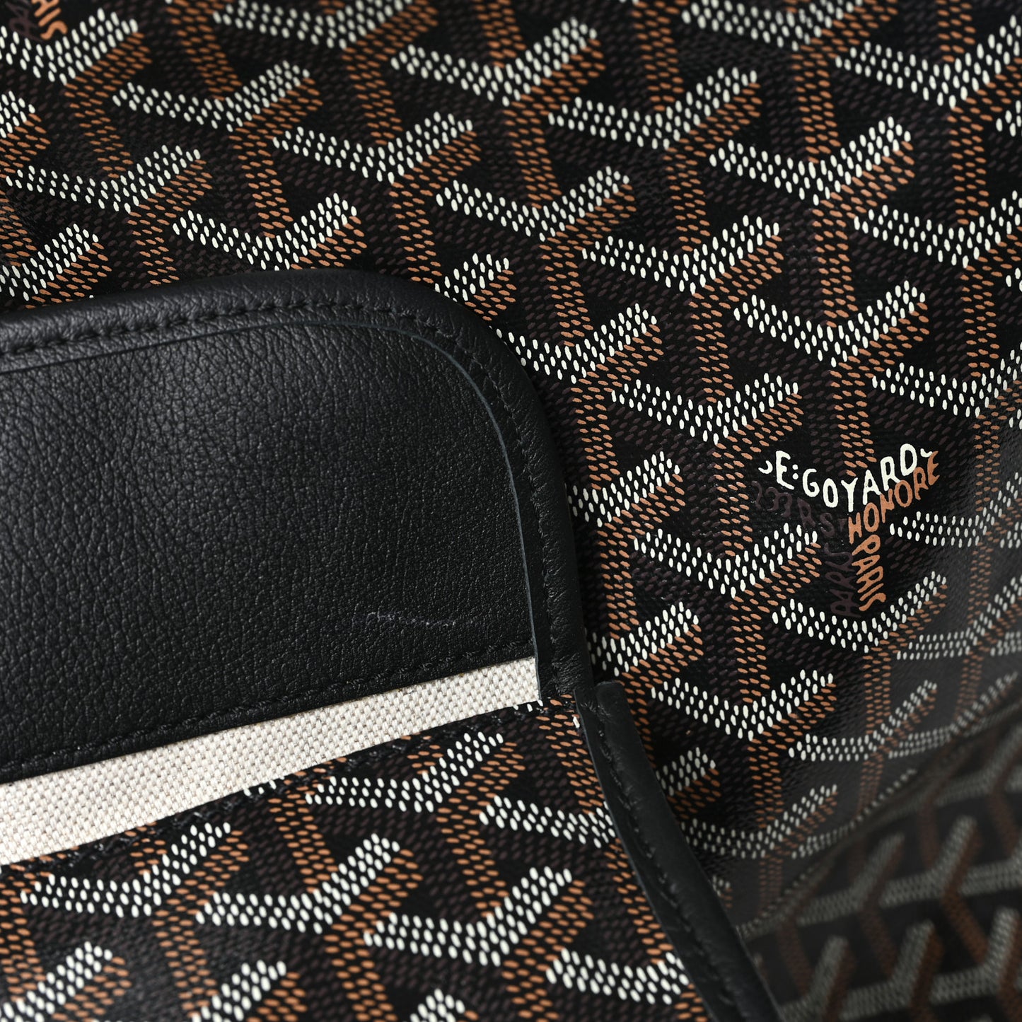 Goyardine Saint Louis GM Black