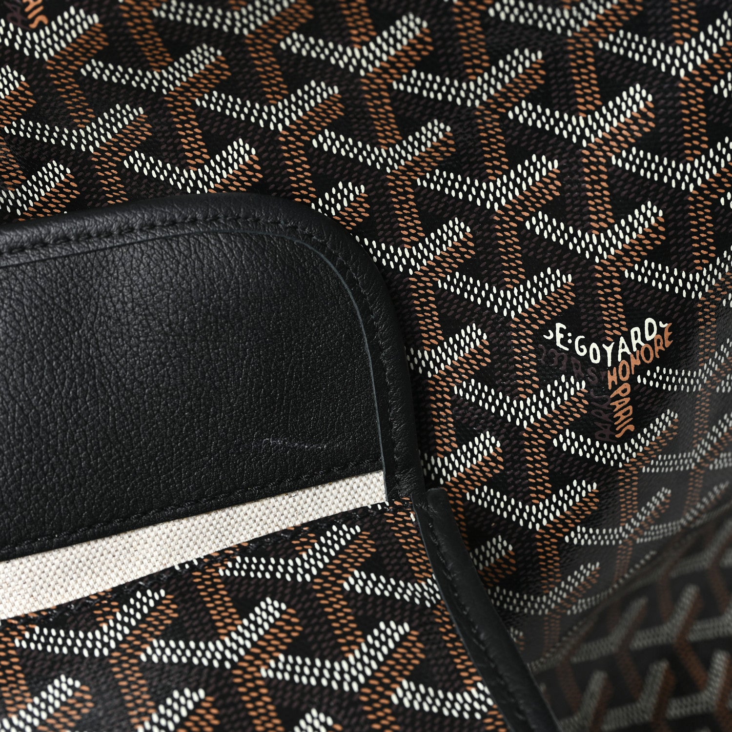 Goyard Goyardine Saint Louis GM Black 12 of 13
