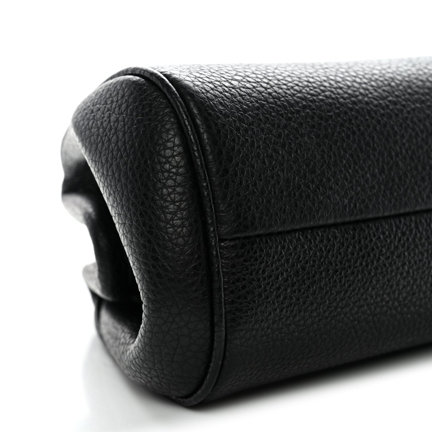 Calfskin Small Gancini Crossbody Black