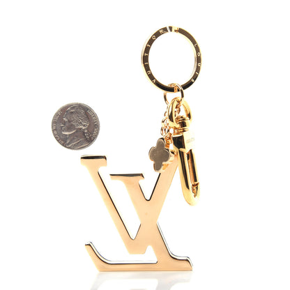 Louis Vuitton Metal Taurillon LV Capucines Bag Charm Key Holder Black 2 of 4