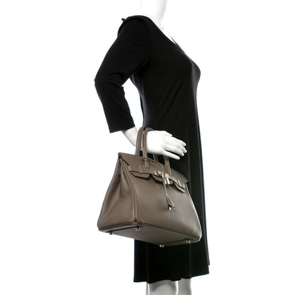 Hermes Epsom Birkin 30 Etain 2 of 34