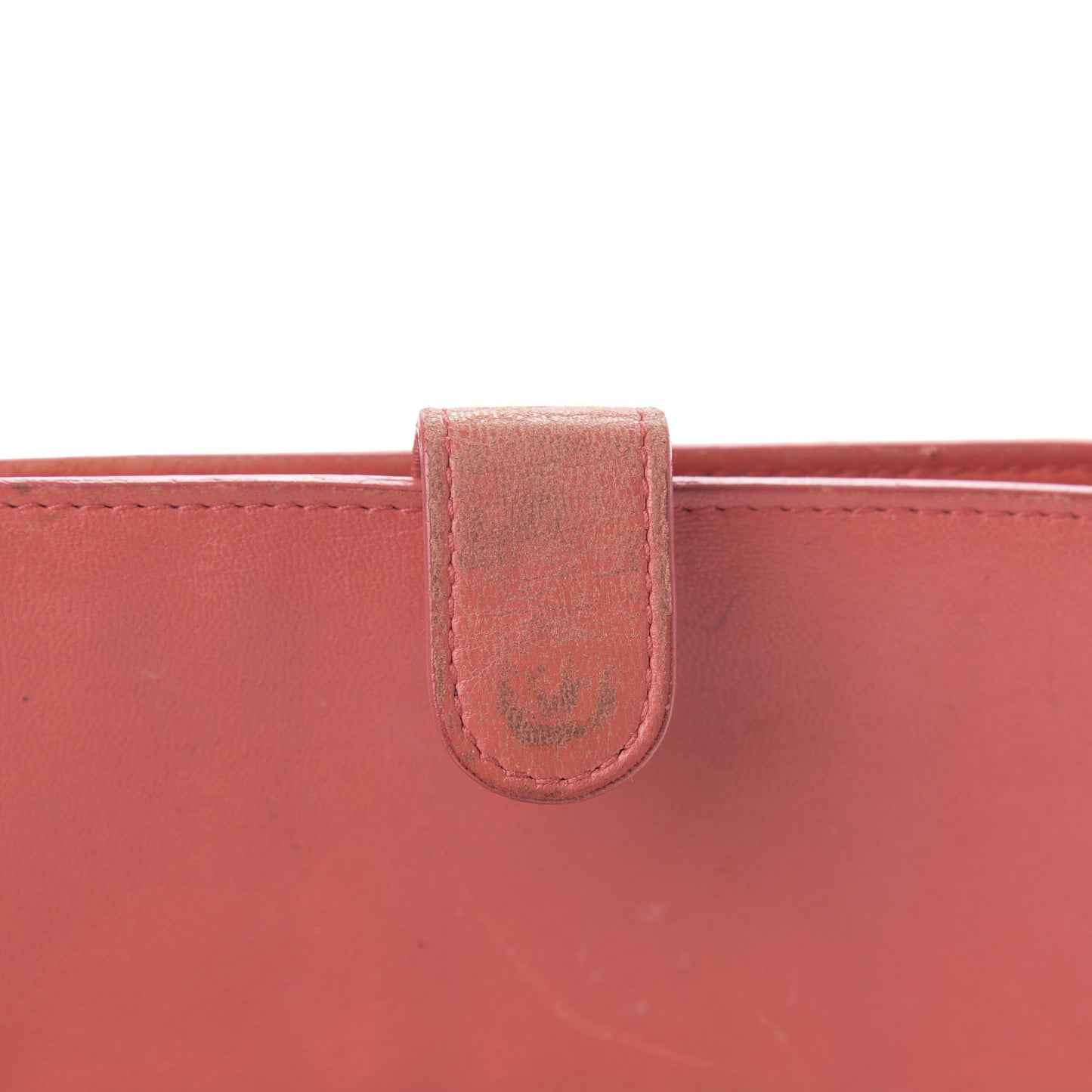 Nappa Intrecciato Continental Wallet Magma