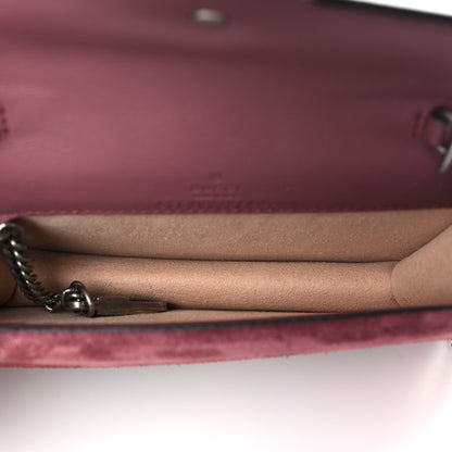 Gucci GG Supreme Monogram Blooms Super Mini Dionysus Shoulder Bag Beige Multicolor Dry Rose 5 of 9