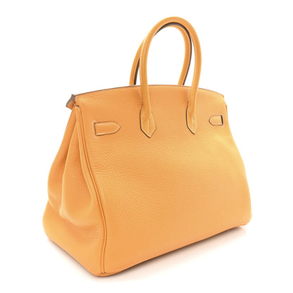 Hermes Togo Birkin 35 Moutarde 3 of 11