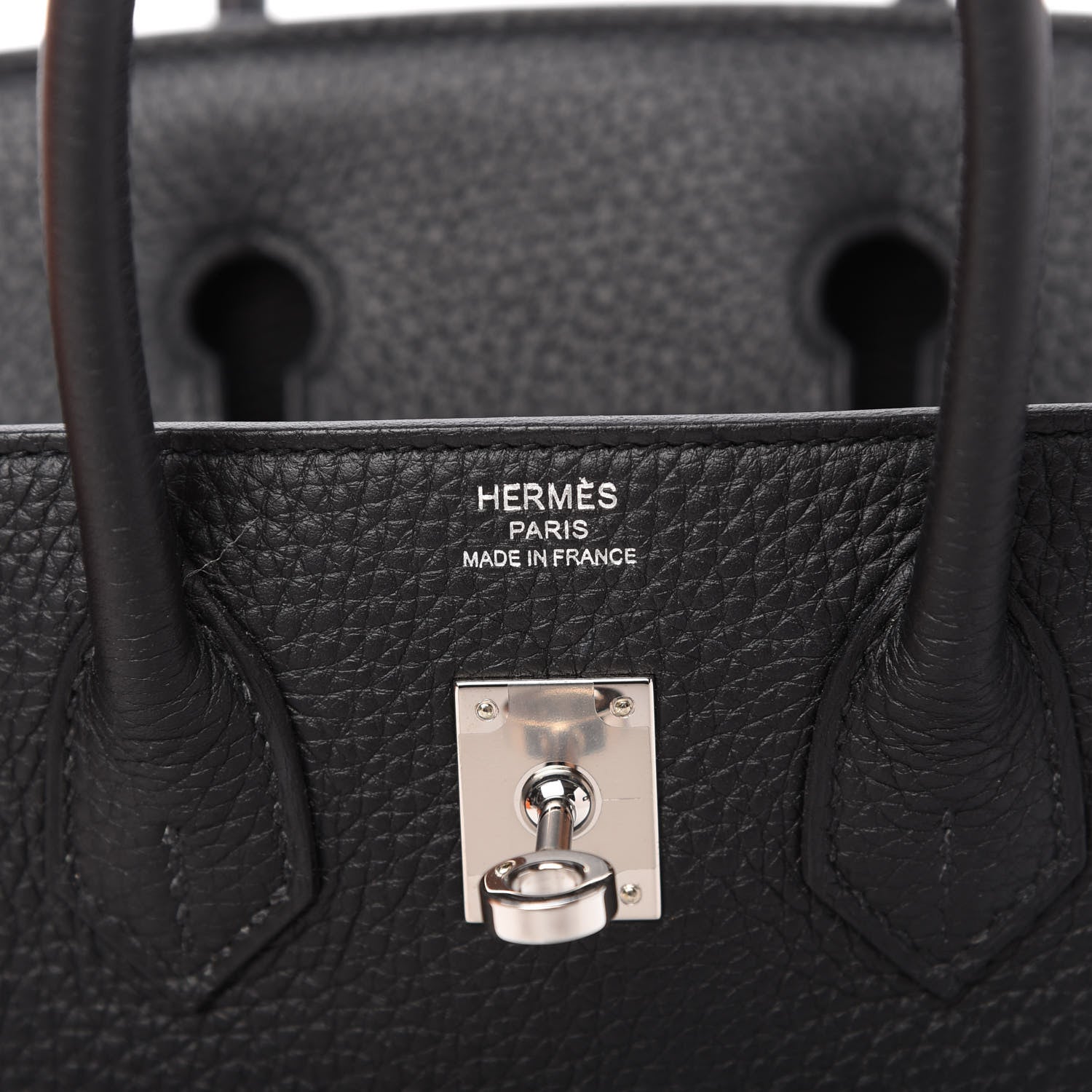 Hermes Togo Birkin 25 Black 8 of 11
