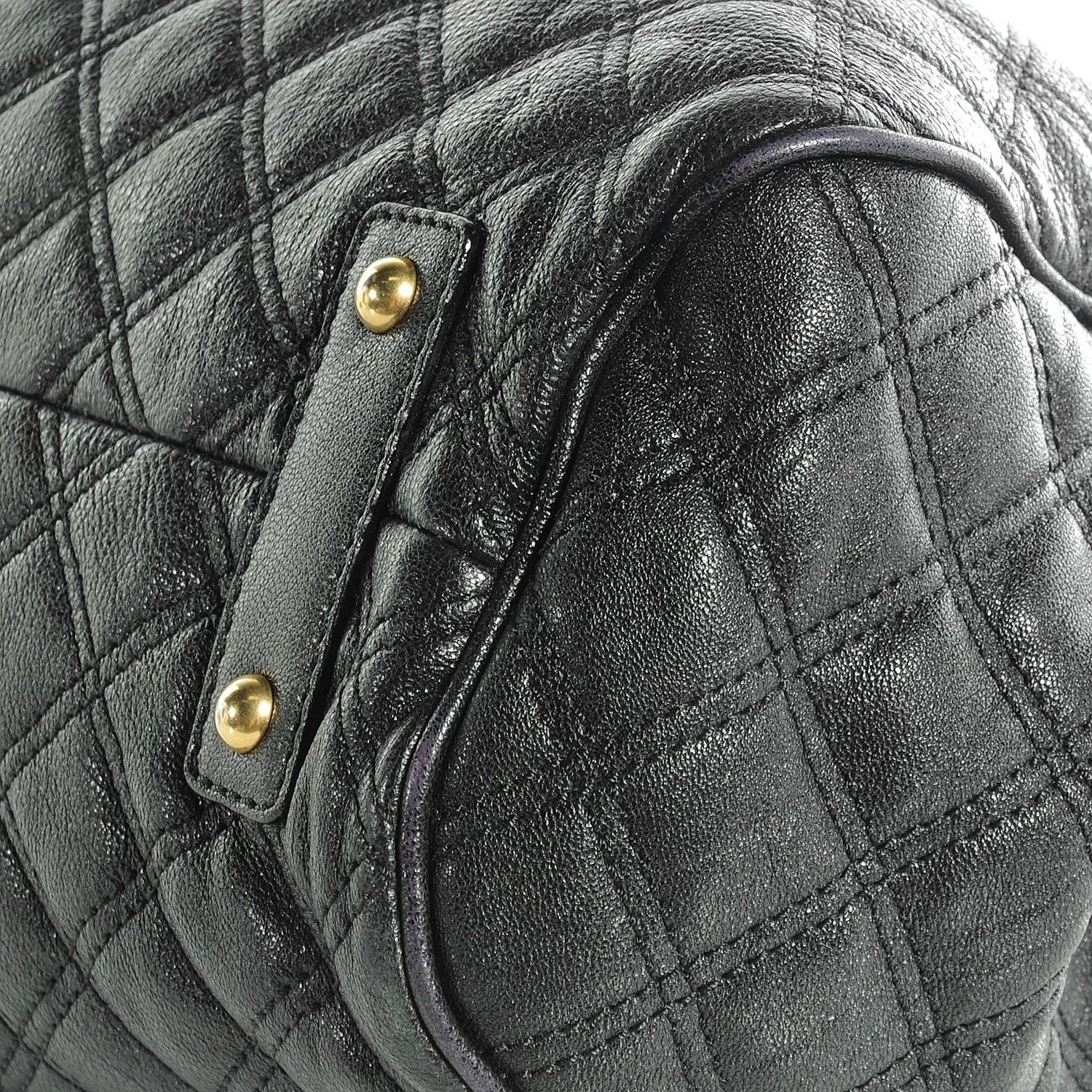 Marc Jacobs Quilted Leather Stam Black 16 of 21