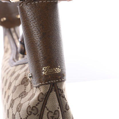 Gucci Monogram Bamboo Ring Hobo Brown 10 of 10
