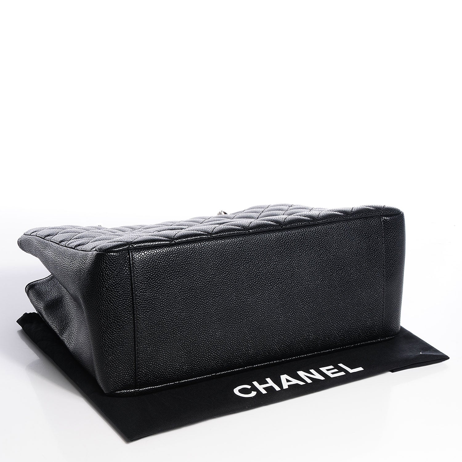 Chanel Caviar Grand Shopping Tote GST Black 4 of 8