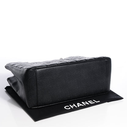 Chanel Caviar Grand Shopping Tote GST Black 4 of 8