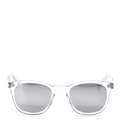 Saint Laurent SL 28 Sunglasses Crystal 2 of 8