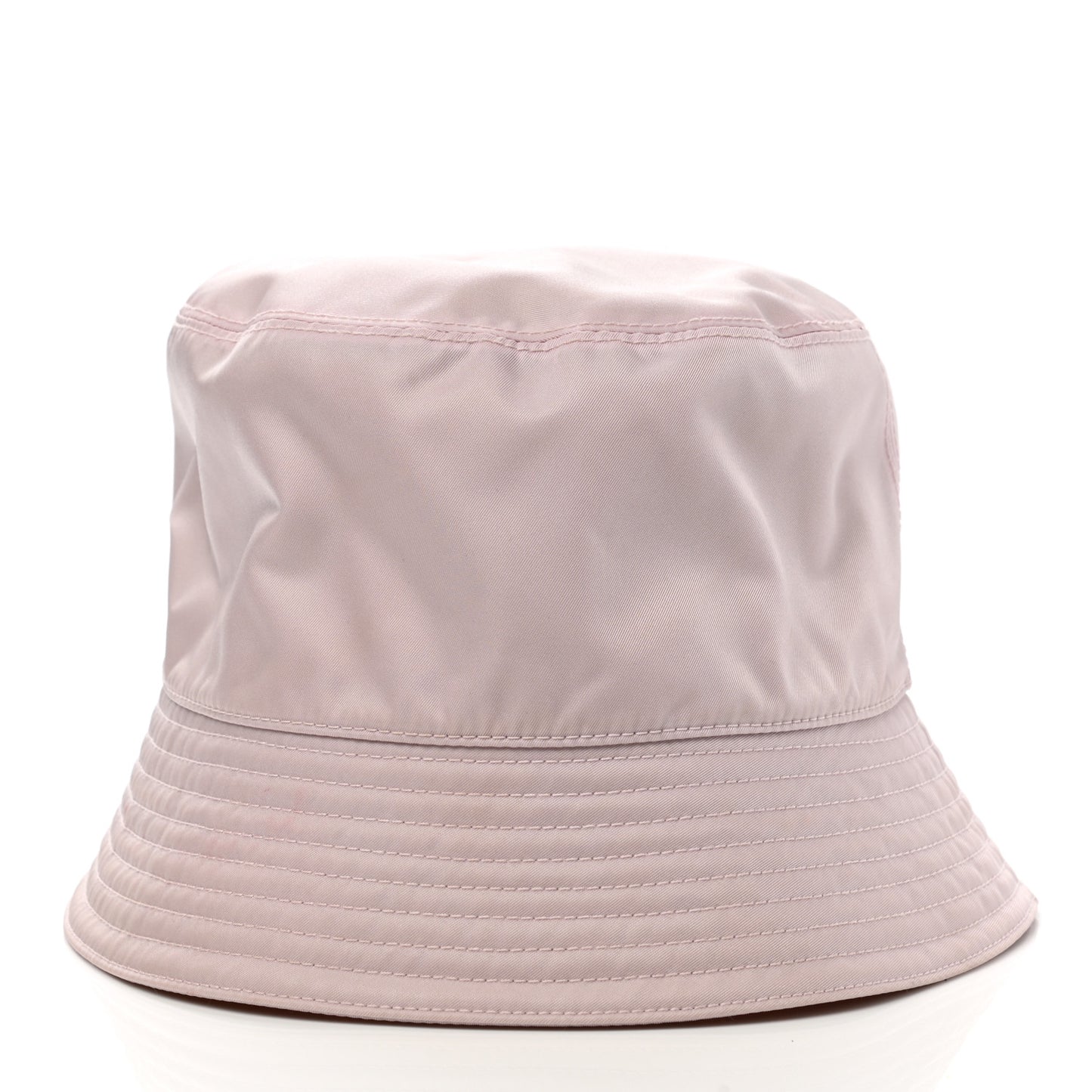 Re-Nylon Metal Triangle Logo Womens Bucket Hat S Alabastro