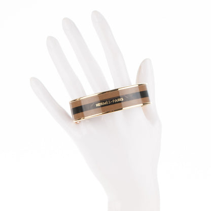 Hermes Enamel Printed Wide Sangles Bracelet 70 5 of 5