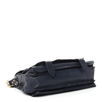 Proenza Schouler Lambskin Medium PS1 Satchel Midnight 4 of 10
