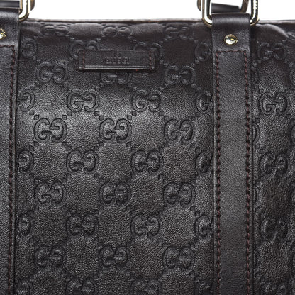 Gucci Guccissima Medium Joy Boston Dark Brown 18 of 19