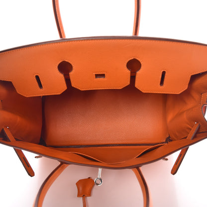 Hermes Epsom Birkin 35 Orange 6 of 38