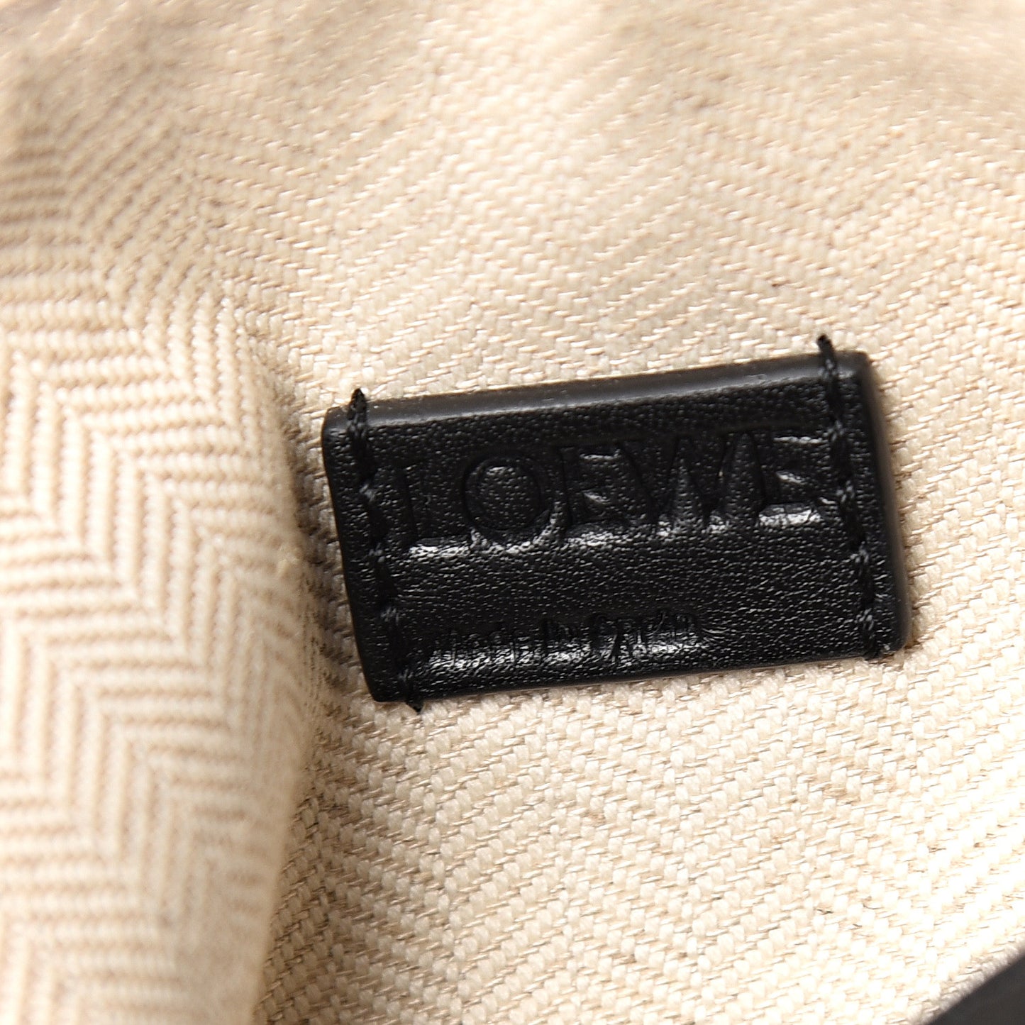 Calfskin Mini Puzzle Bag Black Taupe