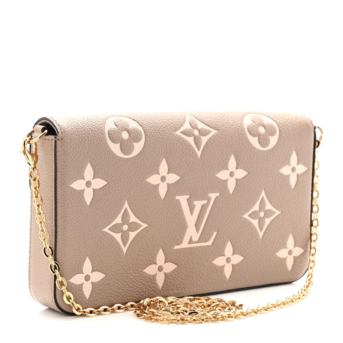 Empreinte Monogram Giant Felicie Pochette Tourterelle Creme