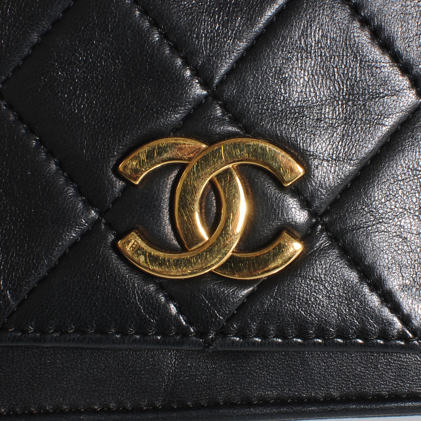 Lambskin Small Flap Black
