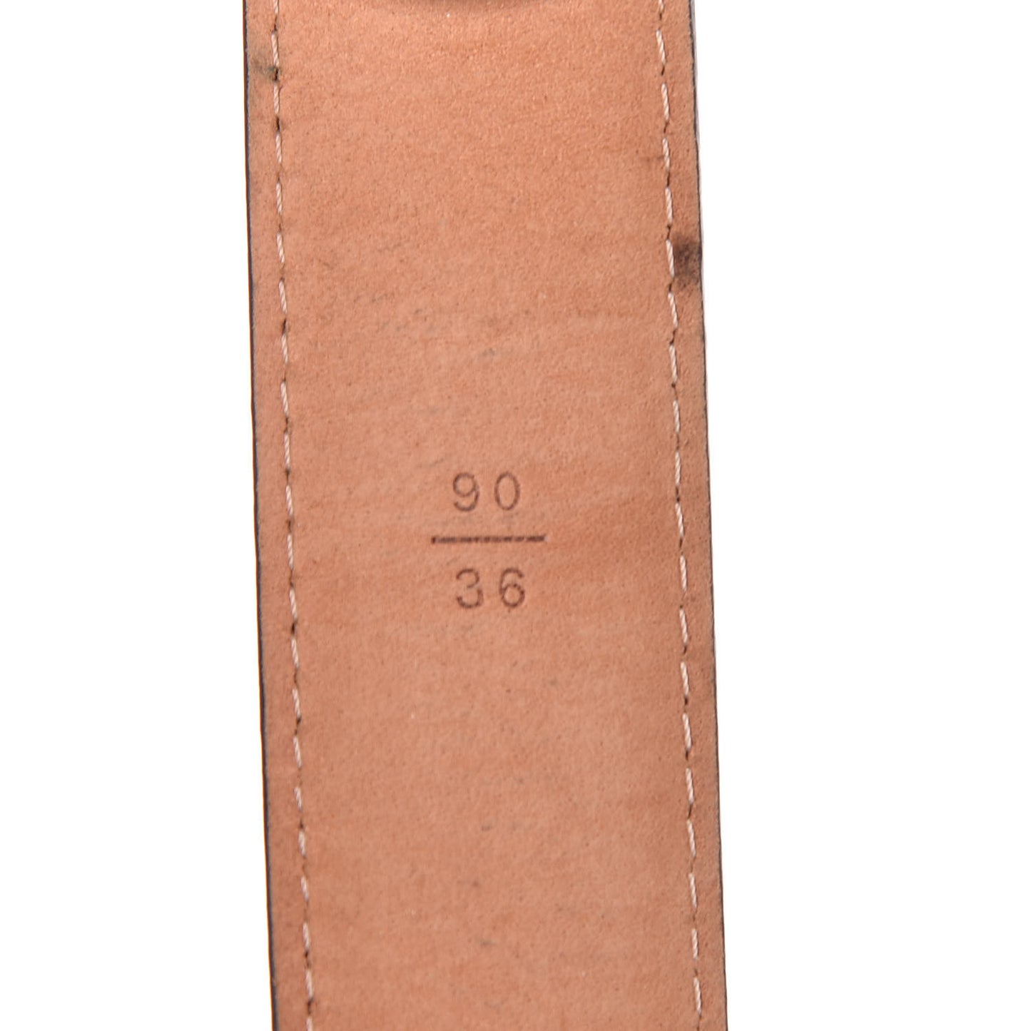 Damier Ebene 30mm Ellipse Belt 90 36