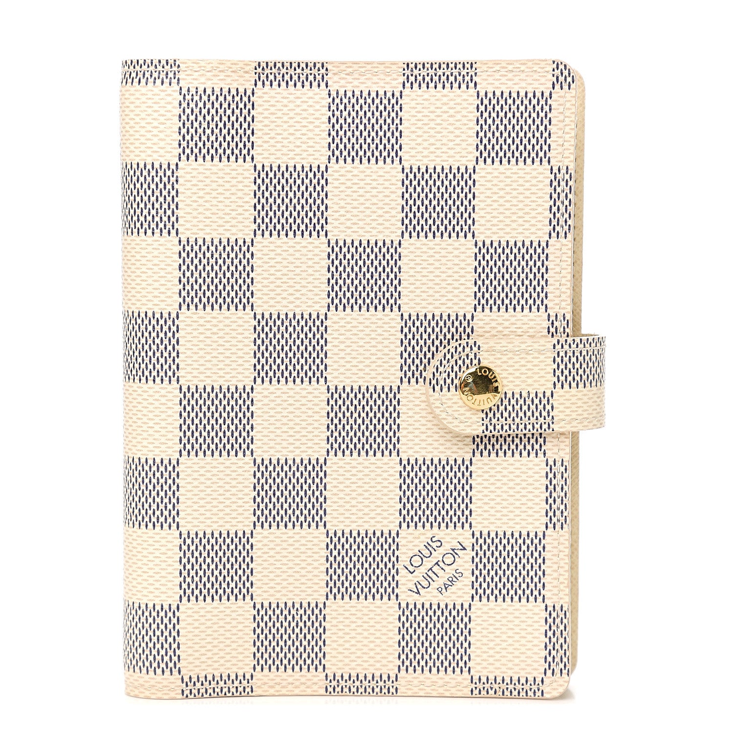 Louis Vuitton Damier Azur Small Ring Agenda Cover 1 of 5