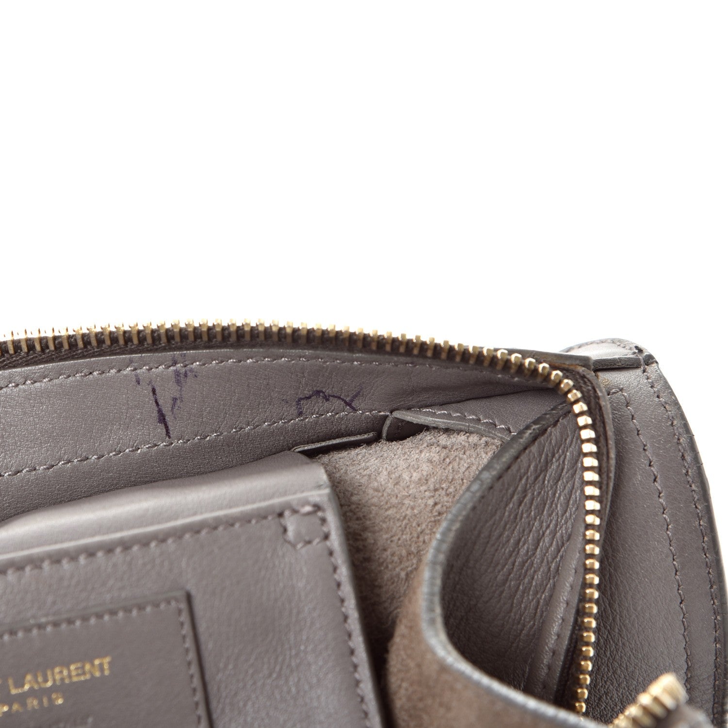 Saint Laurent Calfskin Small Classic Y Cabas Fog 11 of 23