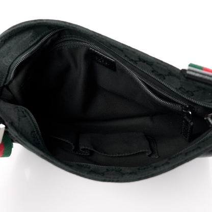 Gucci Monogram Signature Web Small Messenger Black 5 of 13