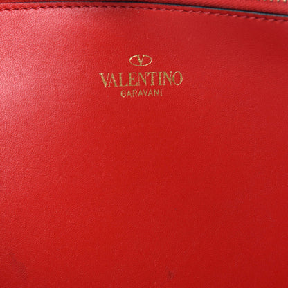 Valentino Garavani Grainy Calfskin Escape Hobo Bag Black 9 of 10
