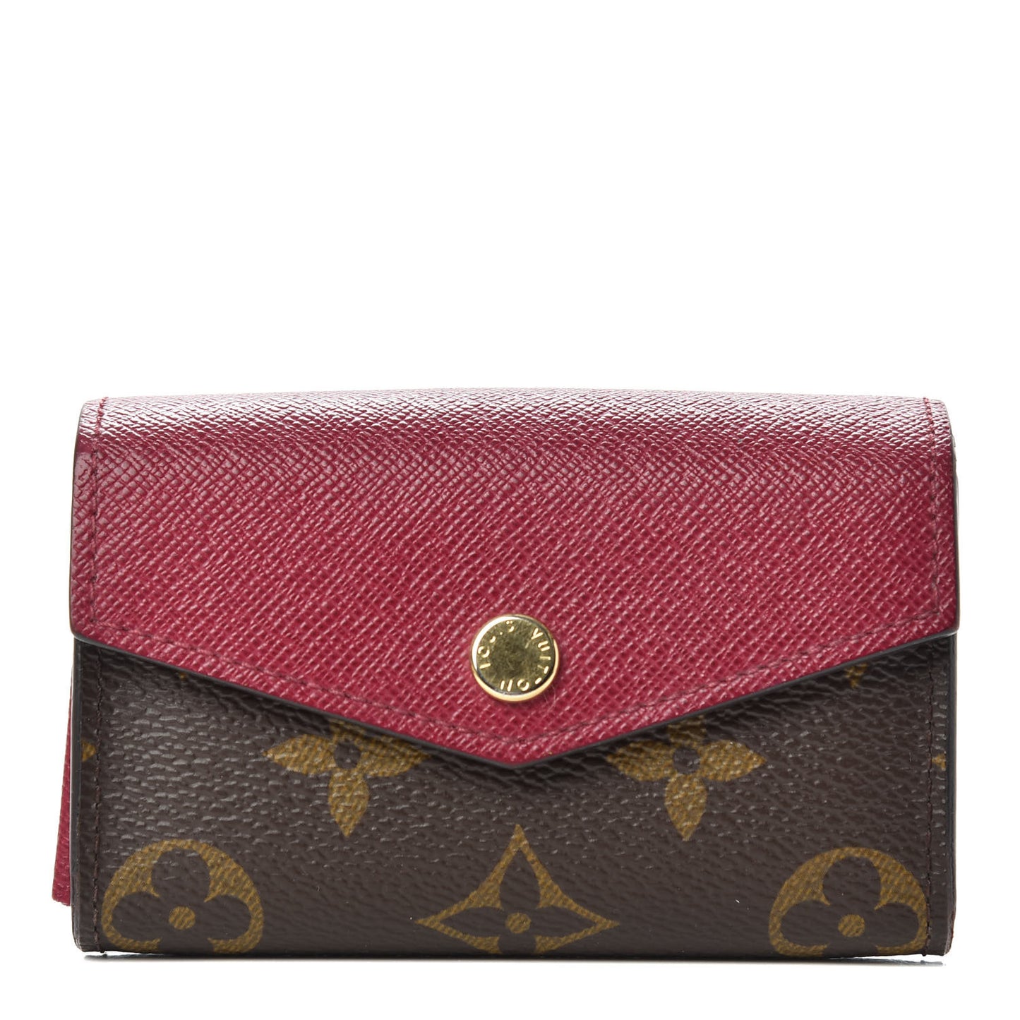 Monogram Sarah Multicartes Fuchsia