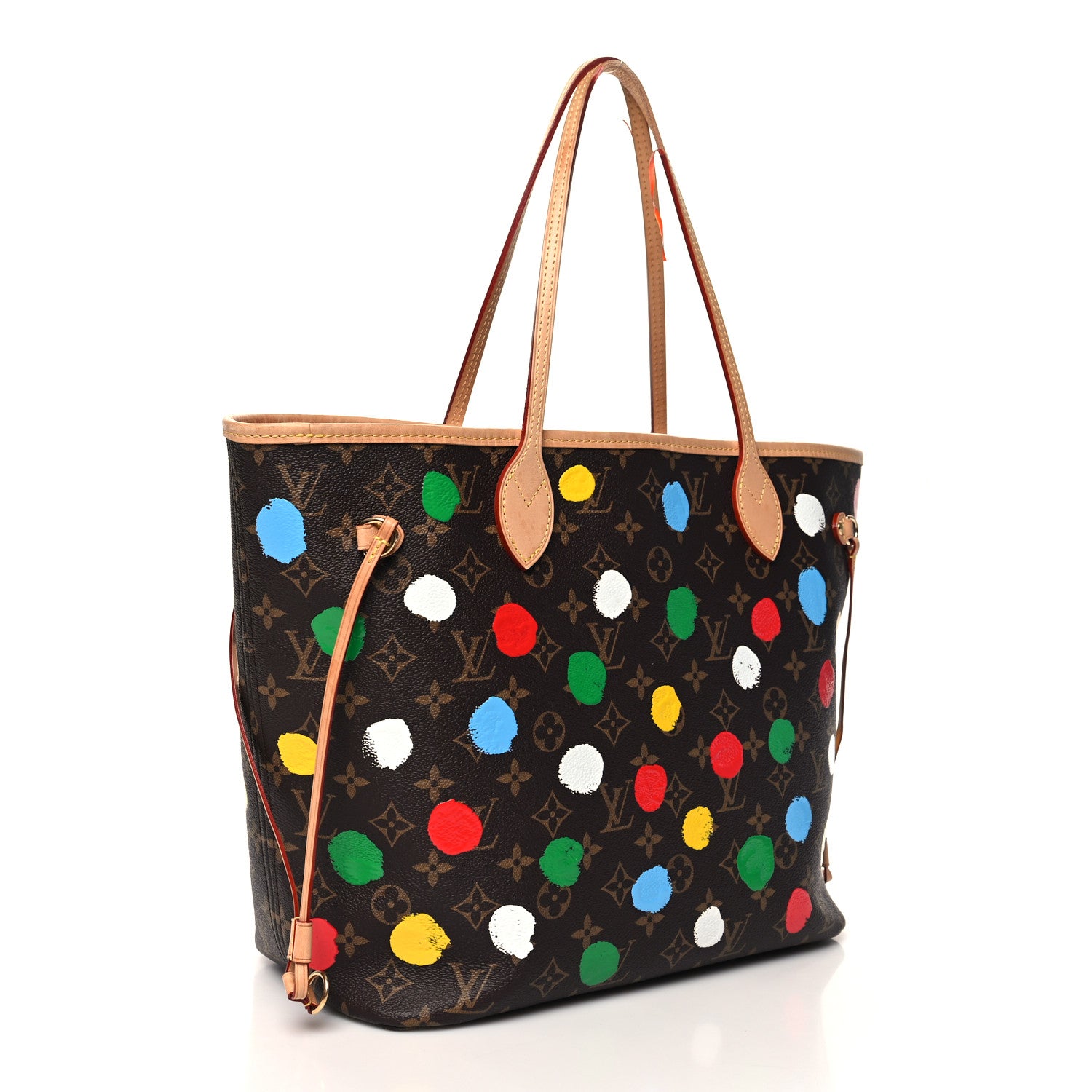 Louis Vuitton LV X YK Monogram Dots Neverfull MM 4 of 15