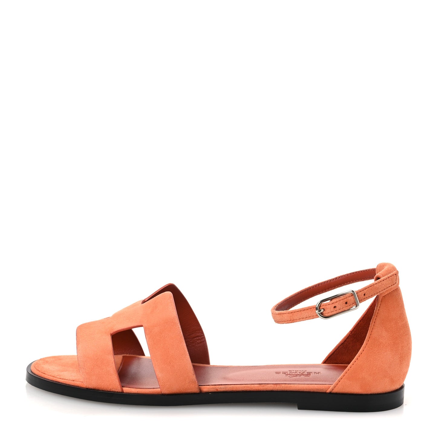 Suede Goatskin Santorini Sandals 38 Bois De Santal