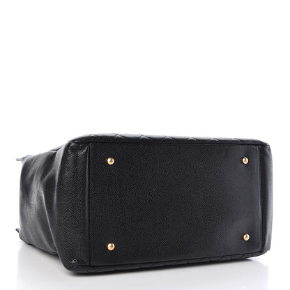 Chanel Caviar Quilted Grand Timeless Tote GTT Black 4 of 12