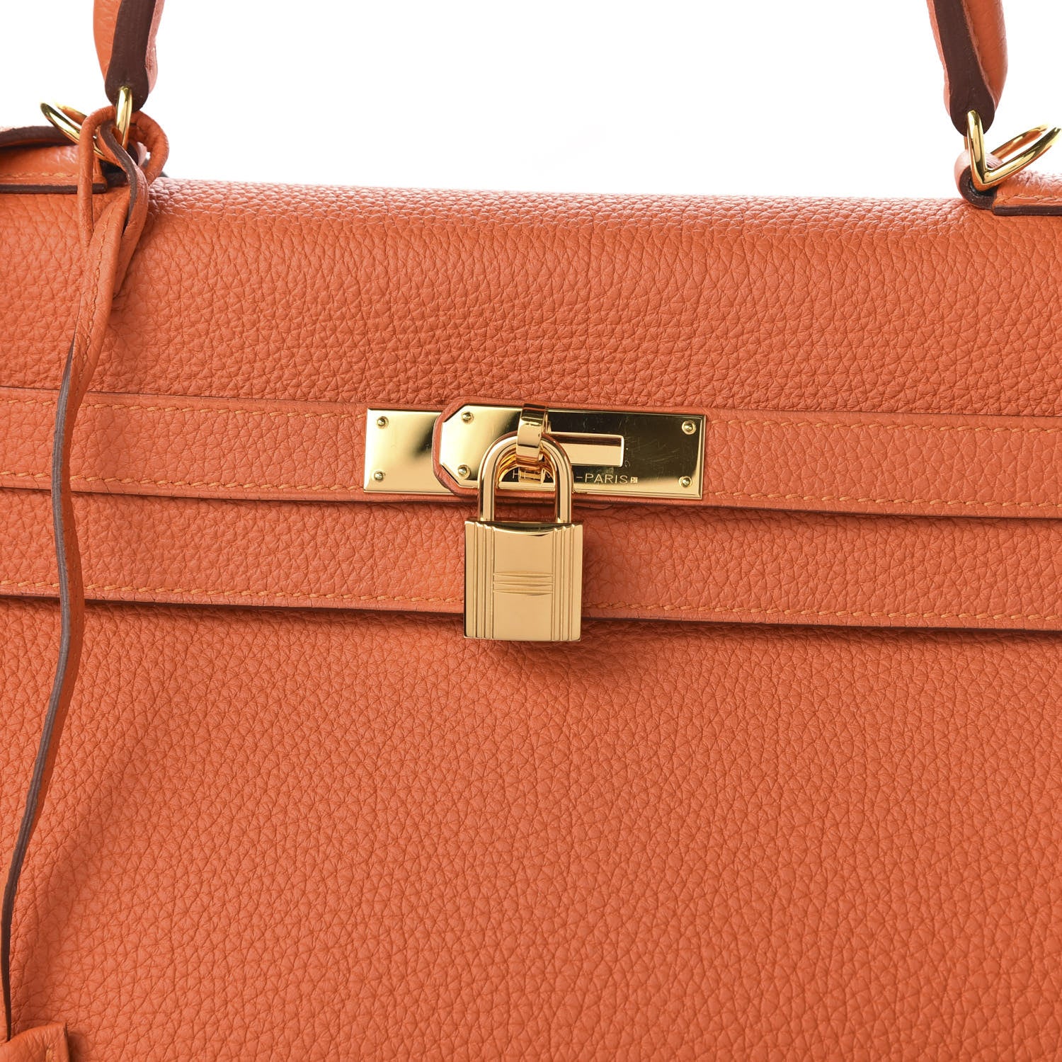 Hermes Togo Kelly Retourne 35 Feu 10 of 11
