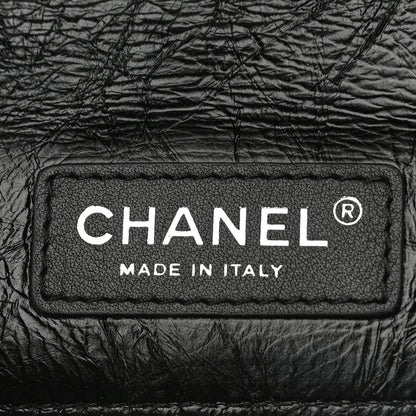 Chanel Crumpled Calfskin PVC Quilted Backpack Black 6 of 13