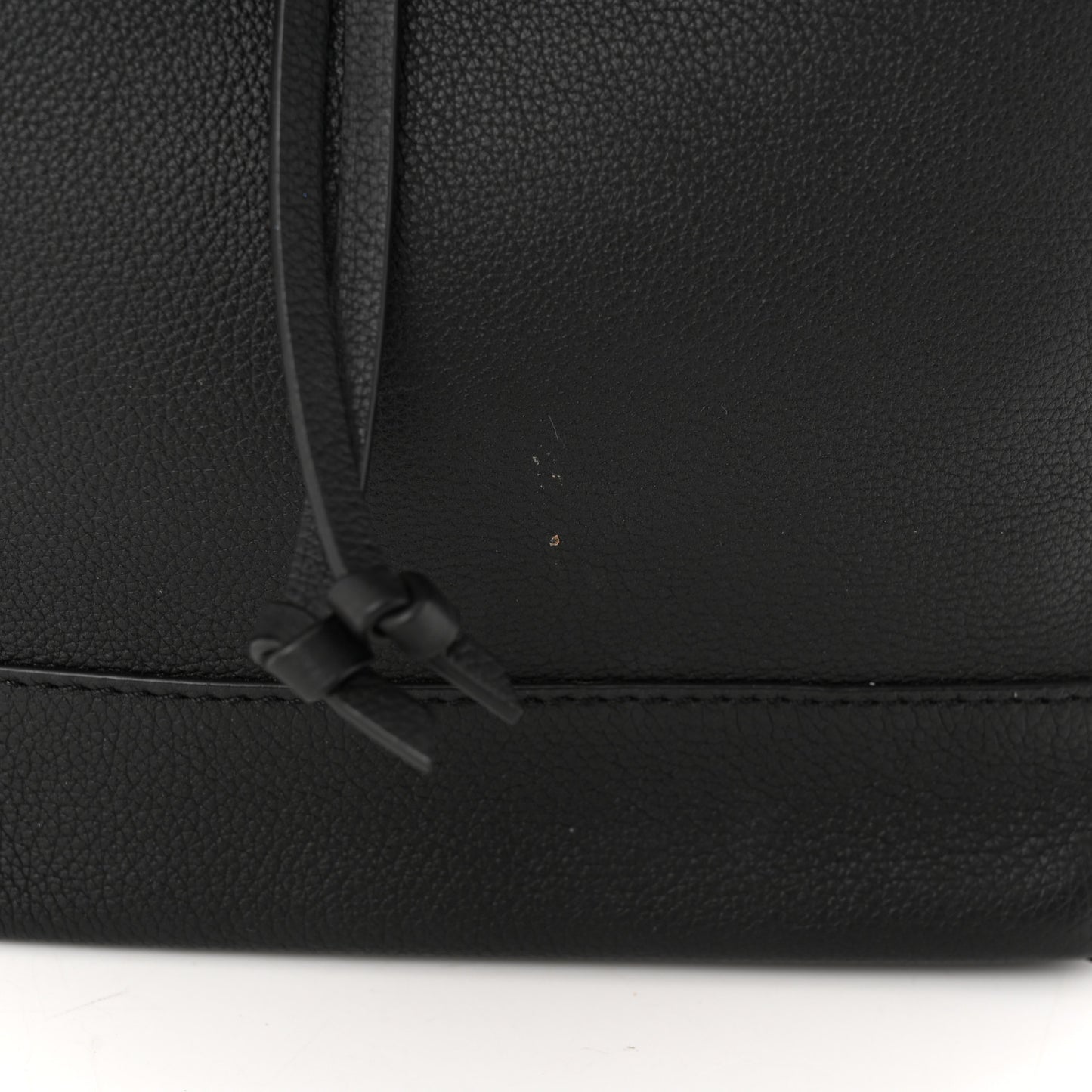 Calfskin Mechanical Flowers Lockme Backpack Black White
