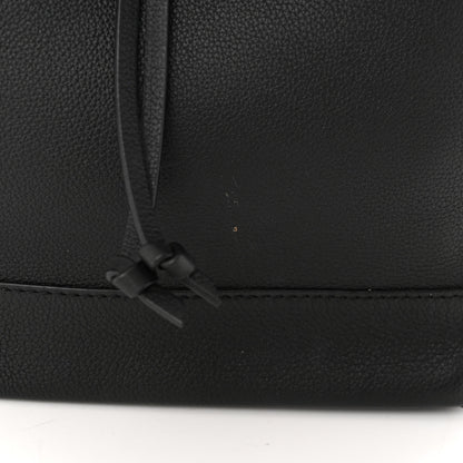 Louis Vuitton Calfskin Mechanical Flowers Lockme Backpack Black White 11 of 12