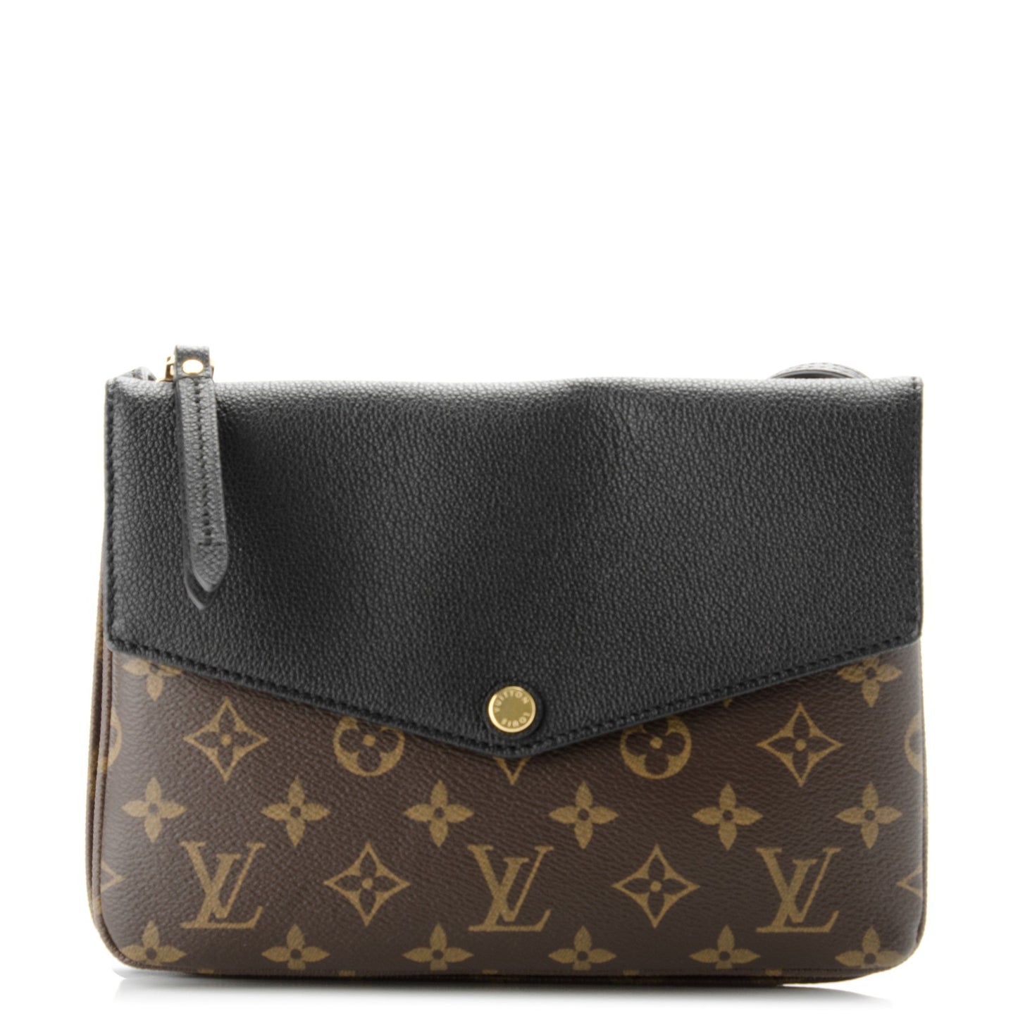 Monogram Twice Pochette Black
