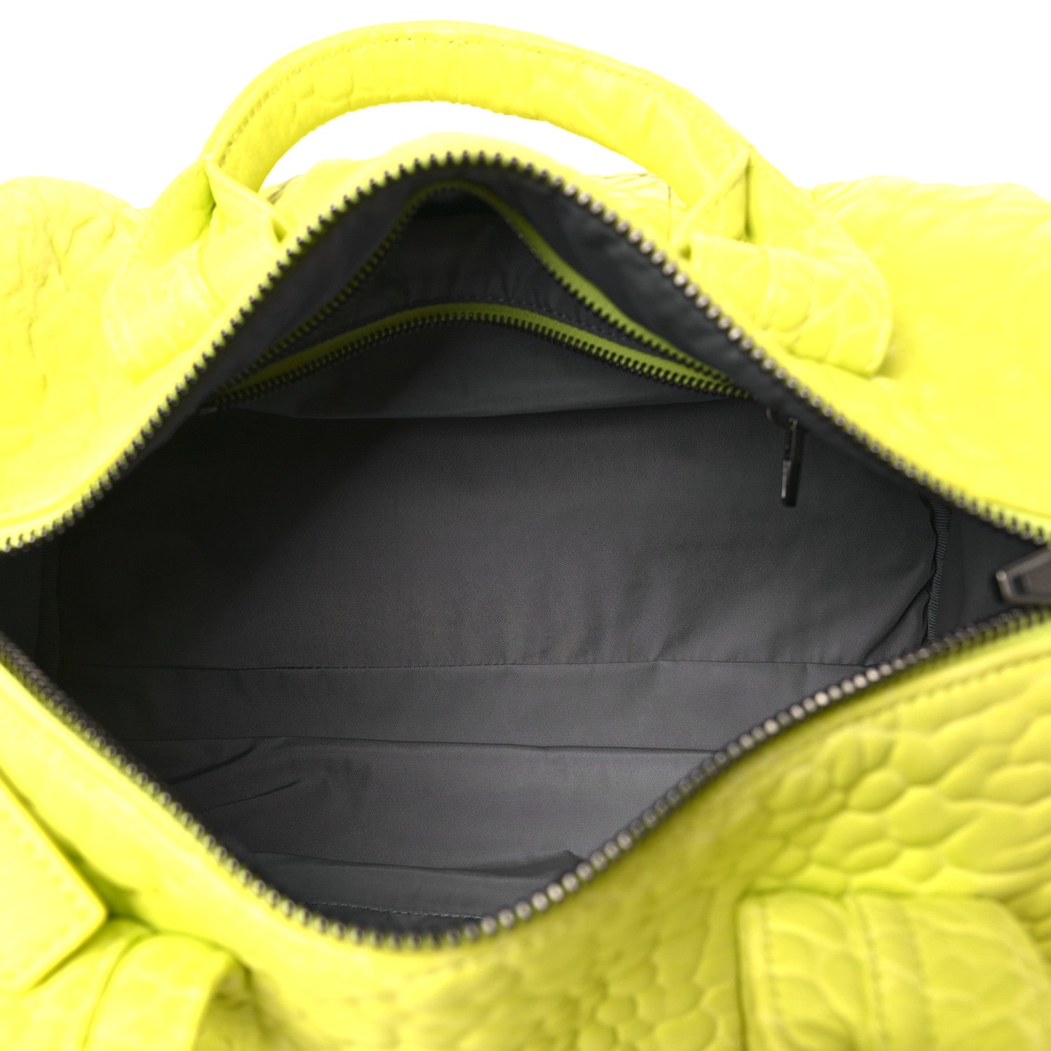 Alexander Wang Pebbled Lambskin Rocco Acid Black Nickel Hardware 5 of 9