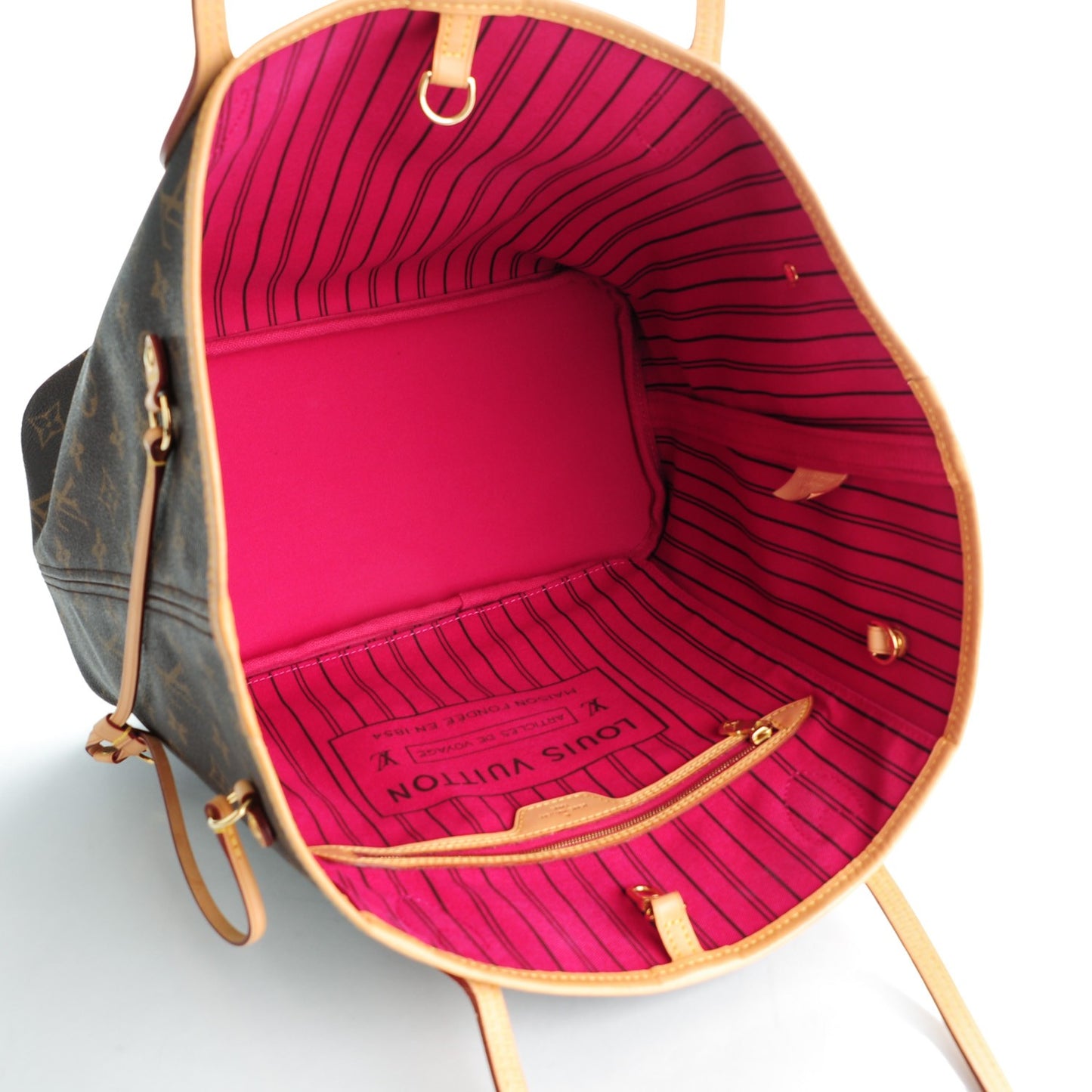 Monogram Neverfull MM Pivoine