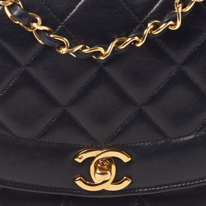Chanel Lambskin Quilted Small Single Flap Black 8 of 10