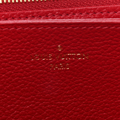 Louis Vuitton Empreinte Zippy Wallet Scarlet 6 of 7
