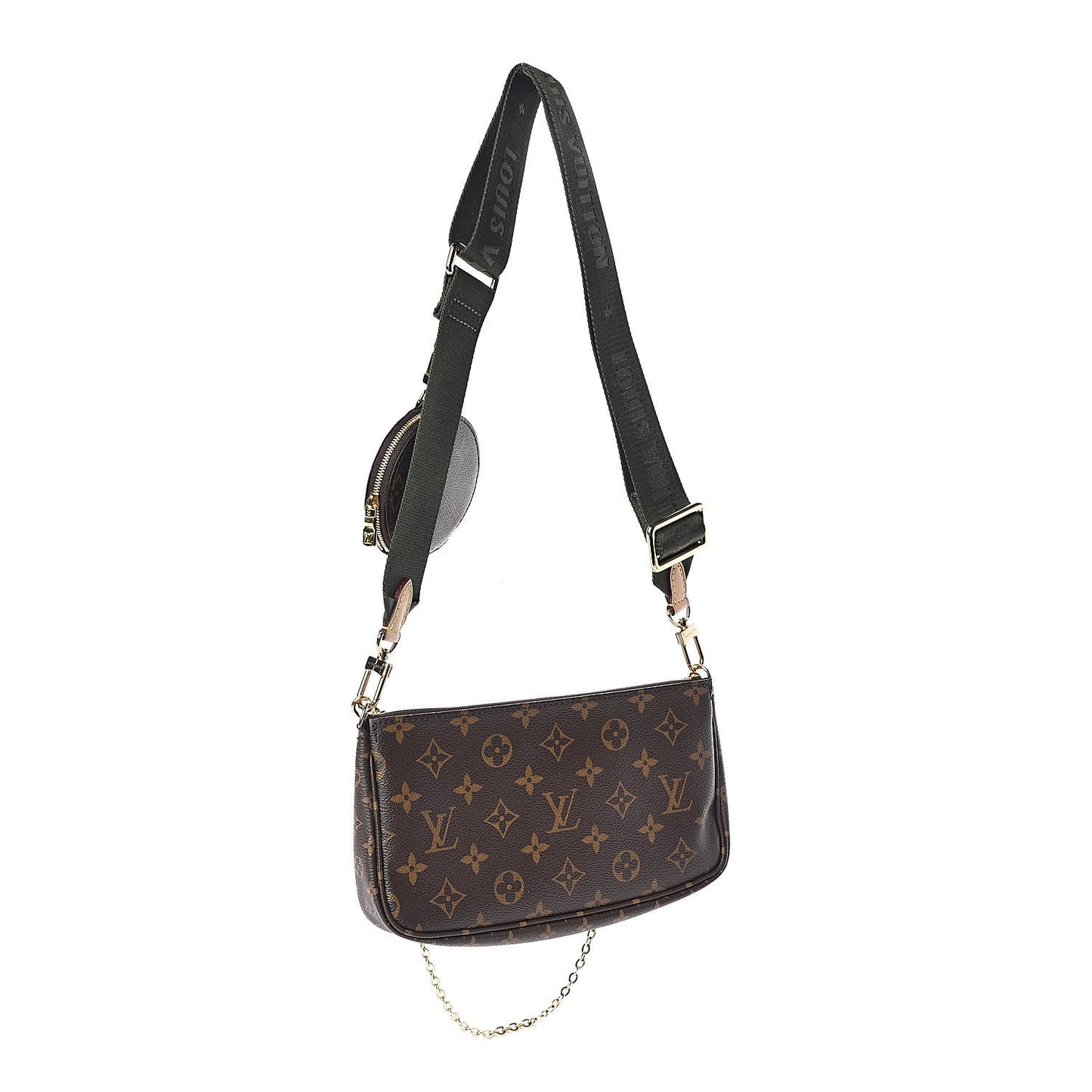 Monogram Multi Pochette Accessories Kaki