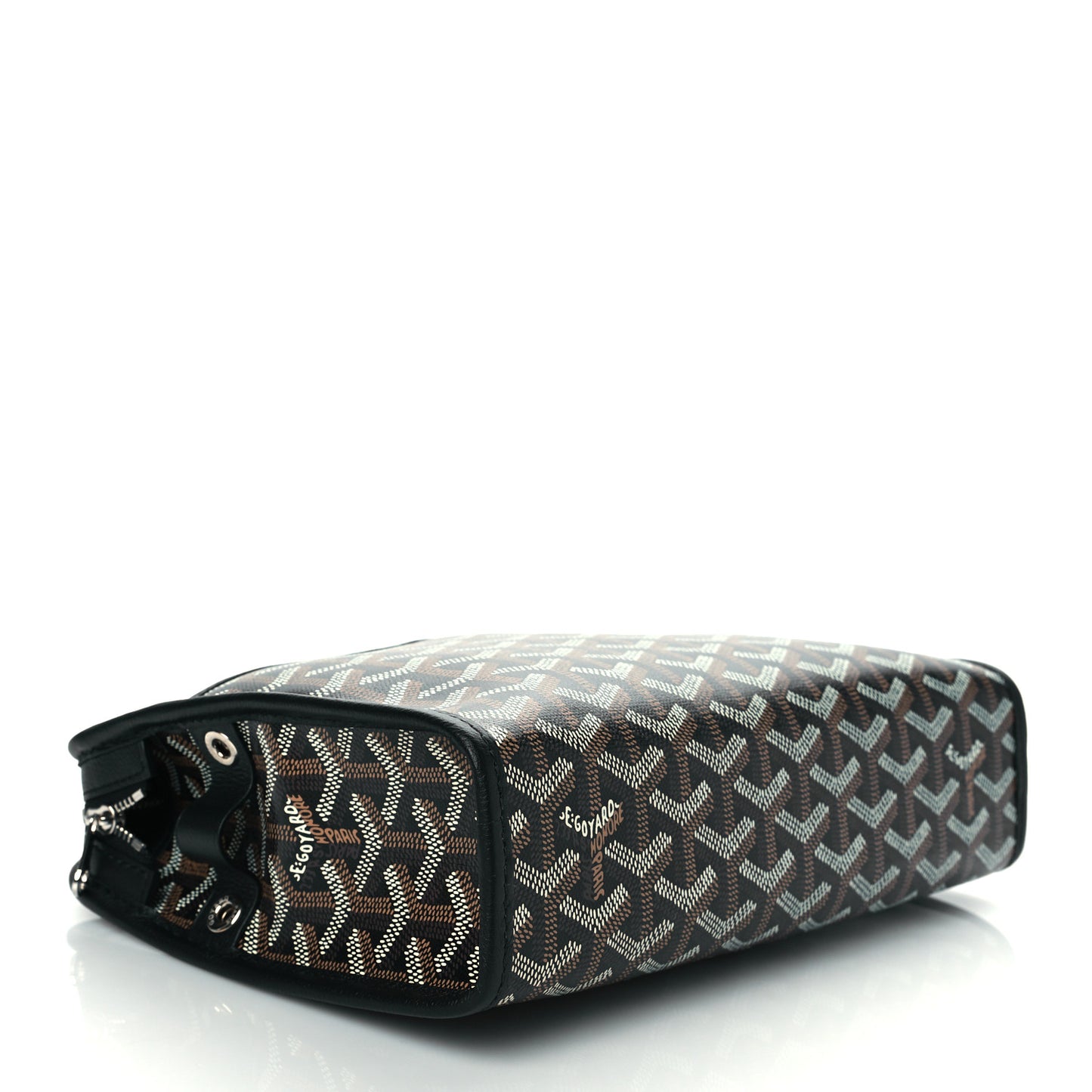 Goyardine Jouvence MM Toiletry Pouch Black