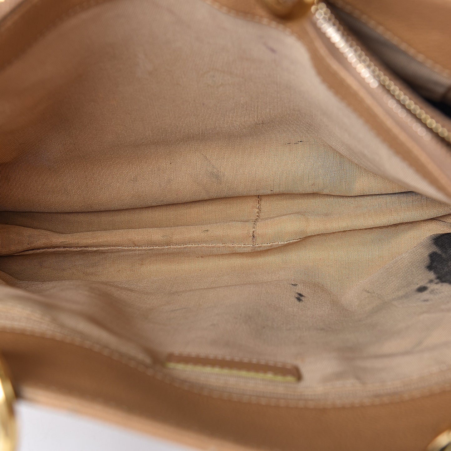 Caviar Quilted Grand Shopping Tote GST Beige