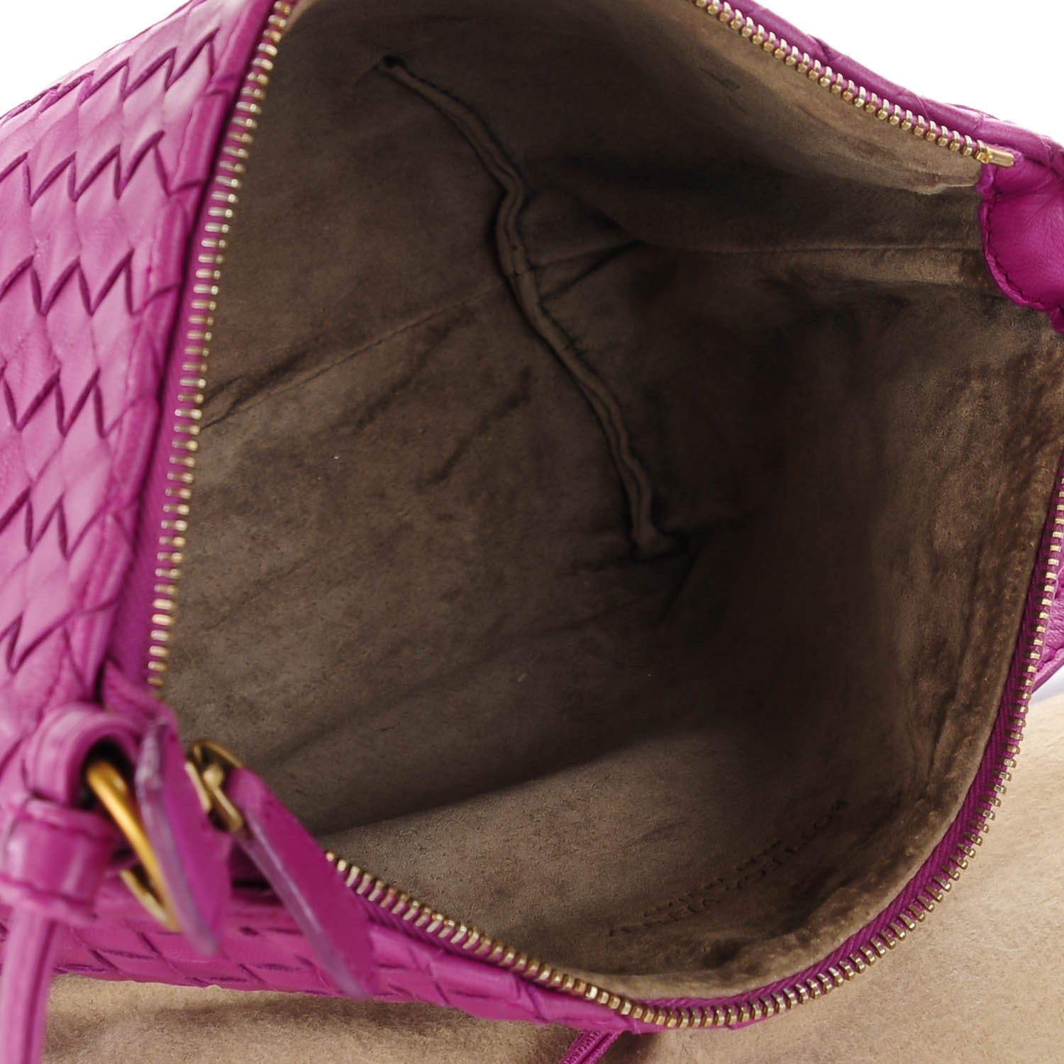 Bottega Veneta Nappa Intrecciato Mini Shoulder Bag Orchid 5 of 8